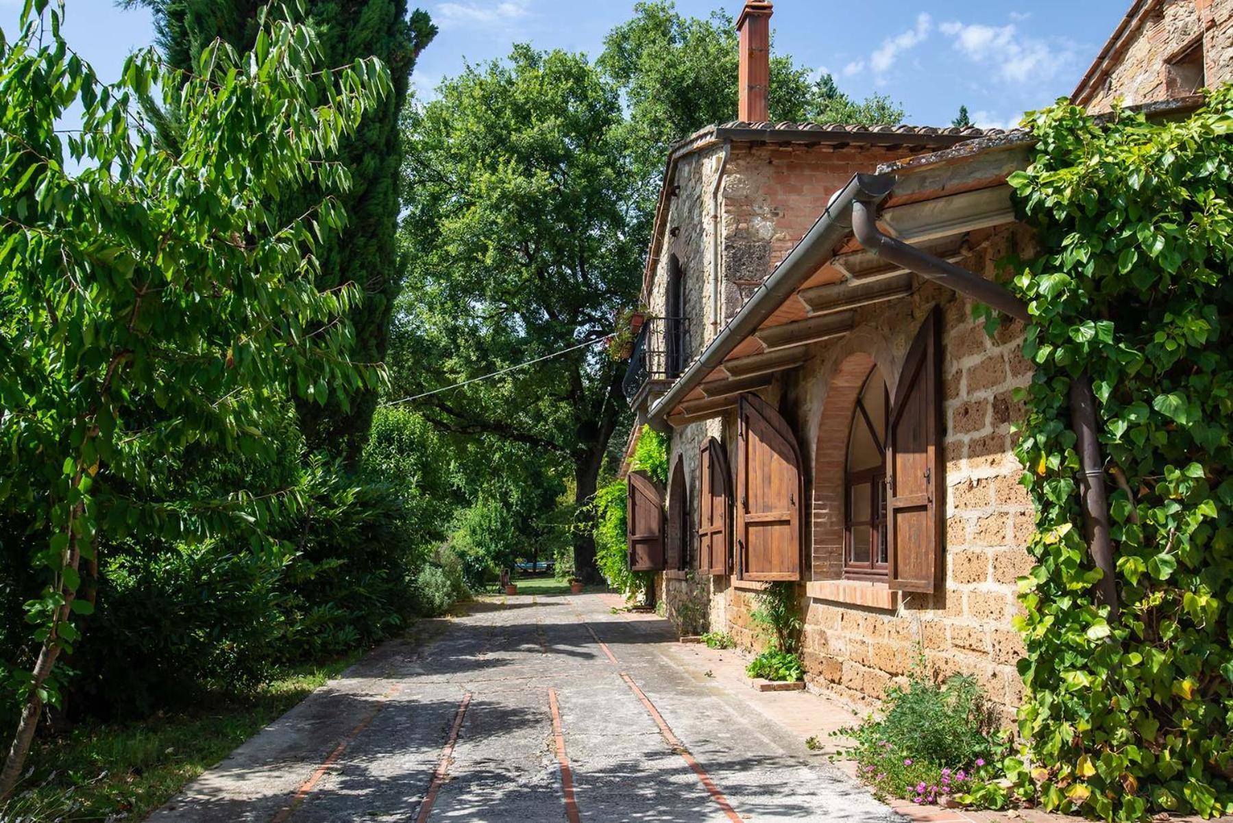 Agriturismo Villa Alari Cetona Bagian luar foto